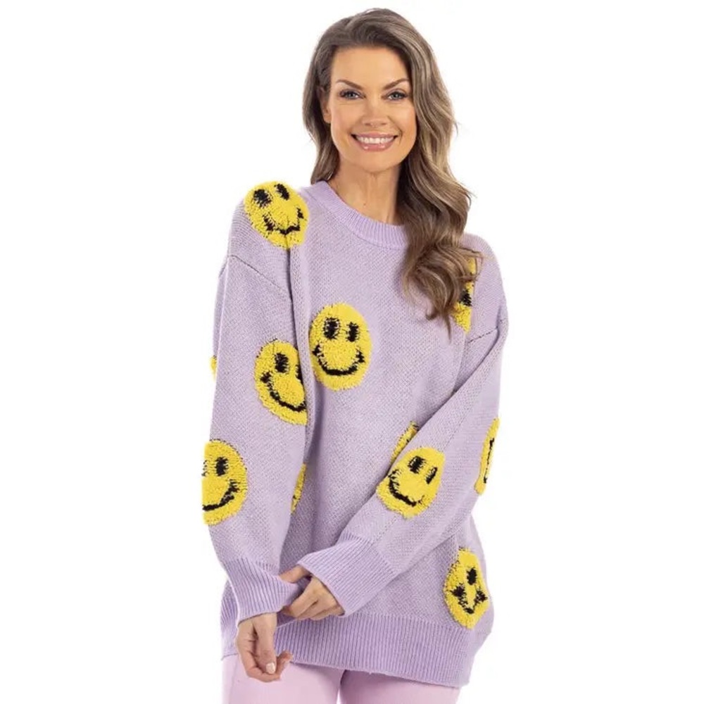 NWT KATYDID SMILEY SWEATER